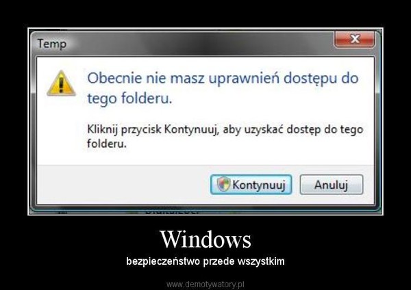 Windows – bezpieczeństwo przede wszystkim 