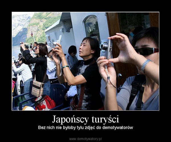 Japońscy turyści – Bez nich nie byłoby tylu zdjęć do demotywatorów 
