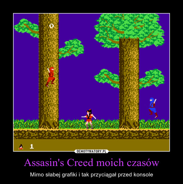 Assasin's Creed moich czasów – Mimo słabej grafiki i tak przyciągał przed konsole 