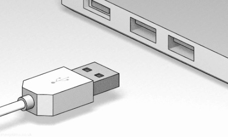 Gdy pewnego dnia umrze koleś,  który wymyślił USB – grabarze lekko opuszczą jego trumnę, potem wciągną ją z powrotem, obrócą w drugą stronę, a potem znowu opuszczą 