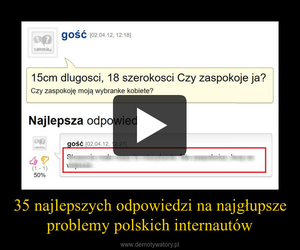 35 najlepszych odpowiedzi na najgłupsze problemy polskich internautów –  