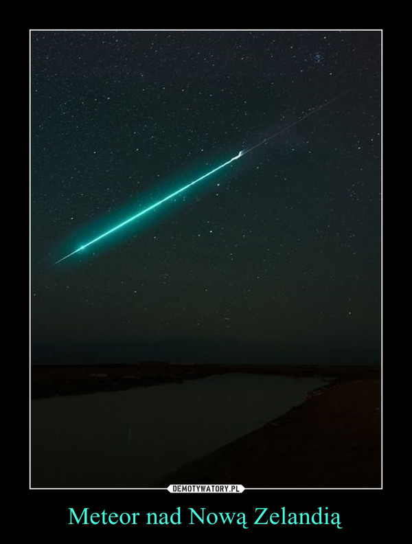 Meteor nad Nową Zelandią –  