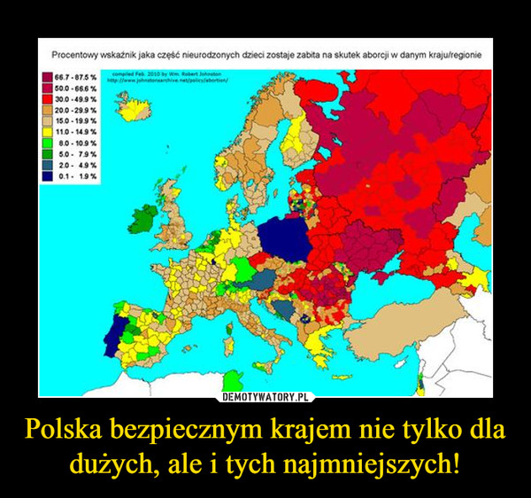 Polska bezpiecznym krajem nie tylko dla dużych, ale i tych najmniejszych! –  