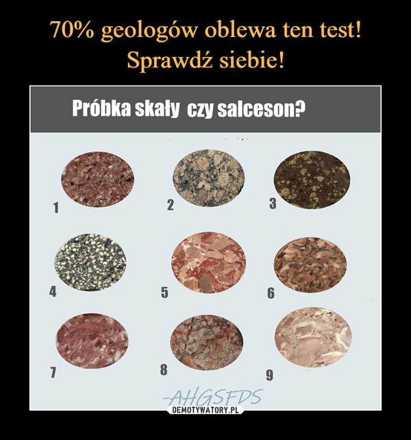 70% geologów oblewa ten test! Sprawdź siebie!