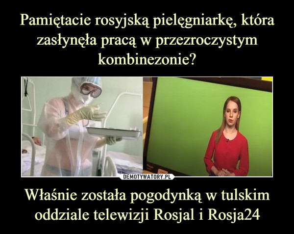 Właśnie została pogodynką w tulskim oddziale telewizji Rosjal i Rosja24 –  