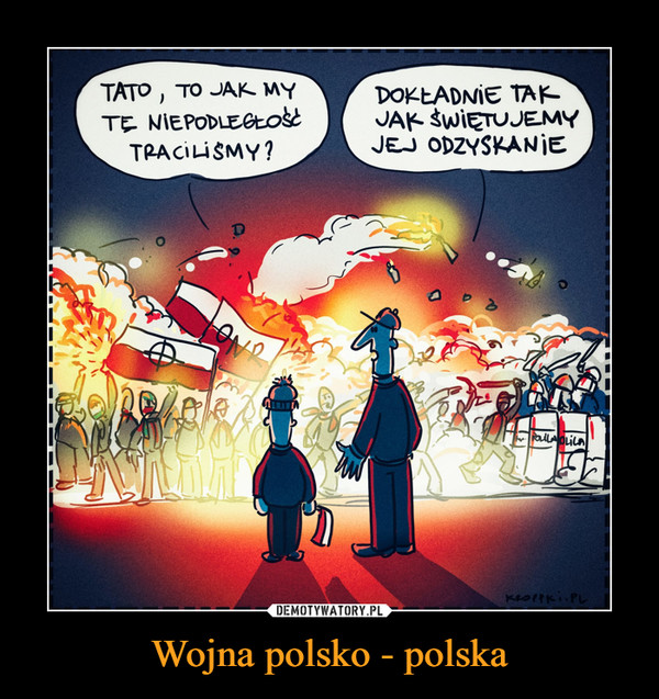 Wojna polsko - polska –  