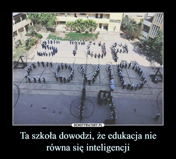 Ta szkoła dowodzi, że edukacja nie równa się inteligencji –  