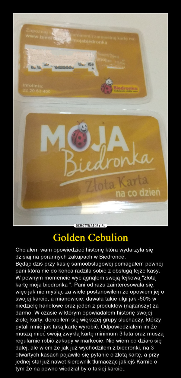 Golden Cebulion