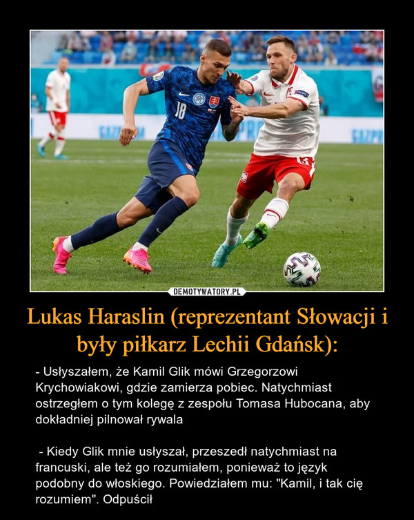 Lukas Haraslin (reprezentant Słowacji i były piłkarz Lechii Gdańsk):