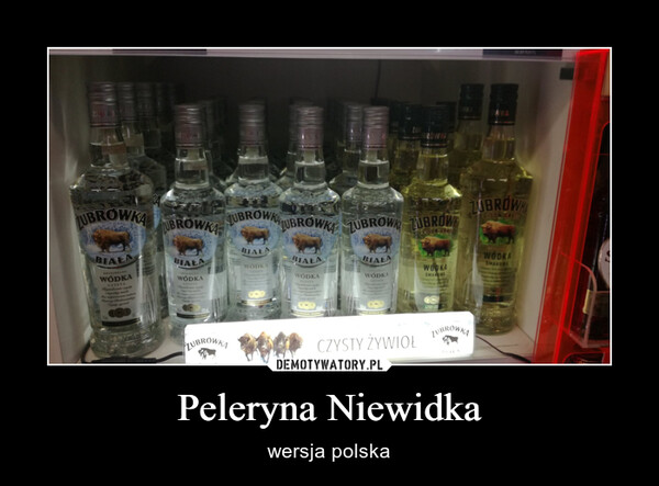 Peleryna Niewidka – wersja polska 