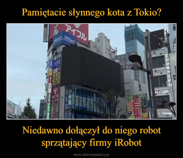 Niedawno dołączył do niego robot sprzątający firmy iRobot –  