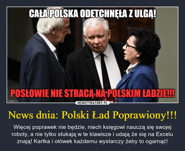 News dnia: Polski Ład Poprawiony!!!