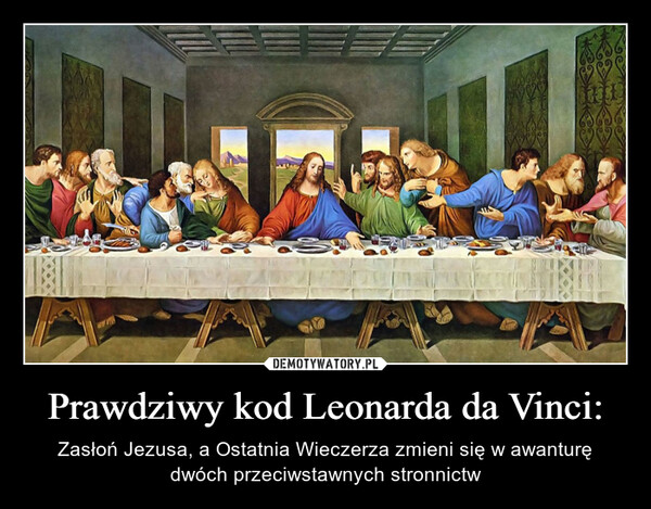 Prawdziwy kod Leonarda da Vinci: