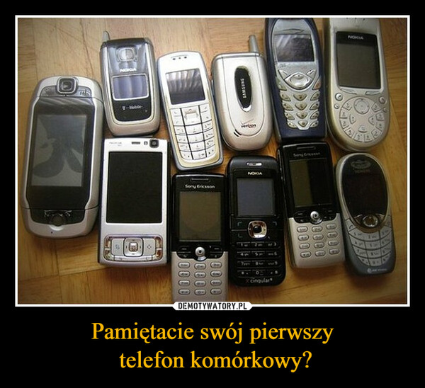 Pamiętacie swój pierwszy telefon komórkowy? –  