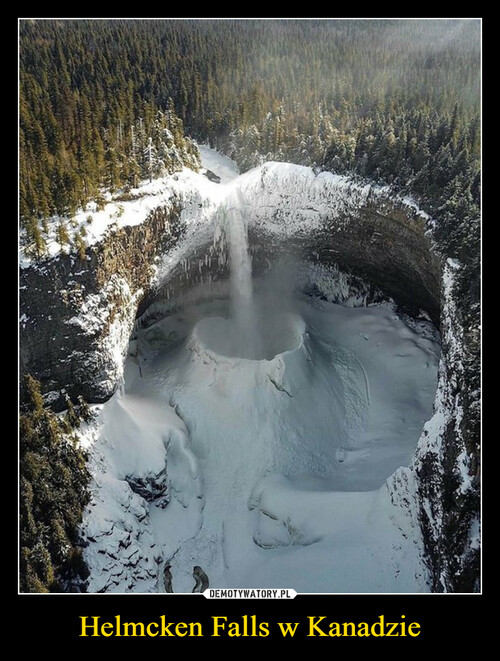 Helmcken Falls w Kanadzie