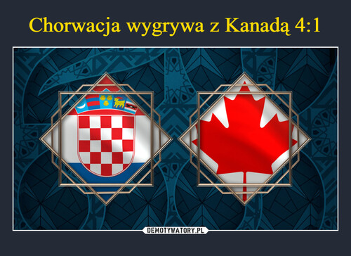 Chorwacja wygrywa z Kanadą 4:1