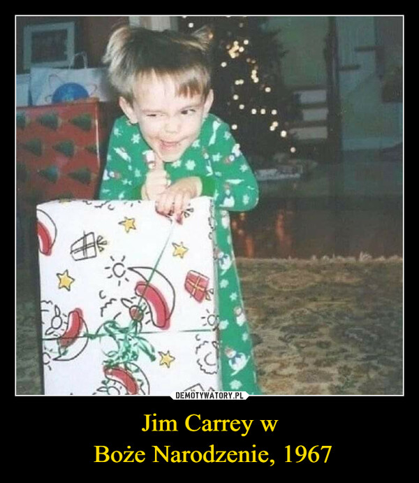 Jim Carrey w
 Boże Narodzenie, 1967