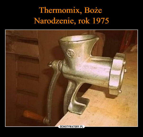 Thermomix, Boże 
Narodzenie, rok 1975
