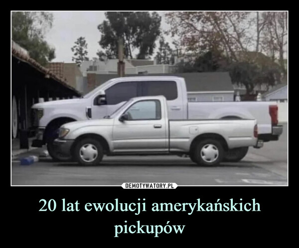20 lat ewolucji amerykańskich pickupów