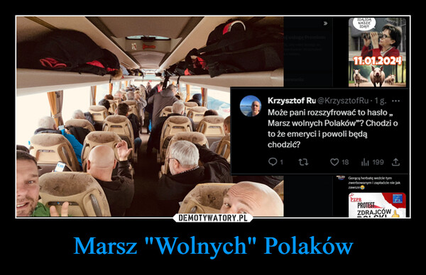 Marsz "Wolnych" Polaków